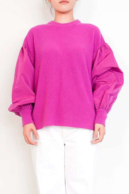 Purple Wool Jumper